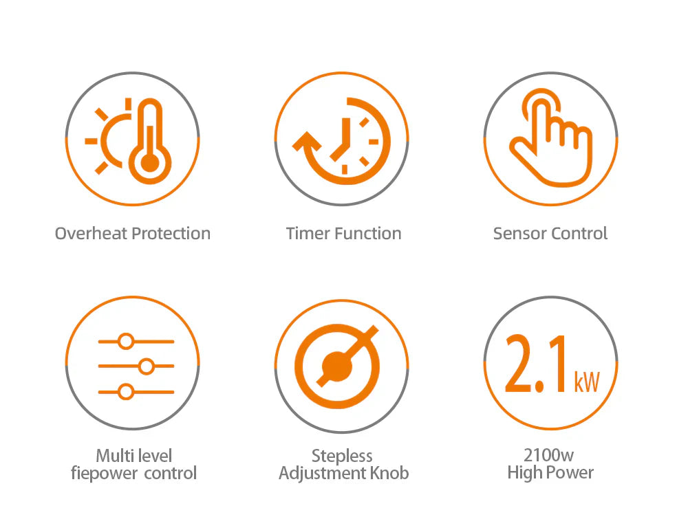 Vas Electric Multifuncțional HALEY HY-501, 2100W, Inox Premium cu Abur pe Două Nivele, Ideal pentru Gătit Sănătos Acasă sau la Hotel